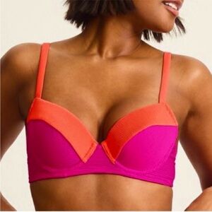 Tommy Bahama Ocean Point Colorblock Underwire Bikini Top